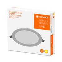 Spectrum LED Downlight Value DN180, 17W, 1350 lumen, 3000K Varm Hvid, 110D lysvinkel, 192mm udskæring