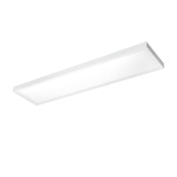 Spectrum LED ramme til påbygget ALGINE armatur 300x1200mm, Hvid aluminium polycarbonat konstruktion
