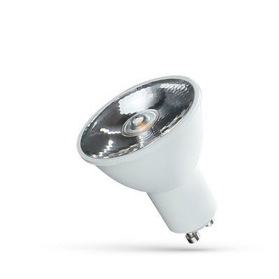 Spectrum LED GU10 230V 6W Cold White 6000K 500 lumens 10° beam angle IP20 spotlight bulb