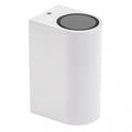 Spectrum LED GU10 Væglampe Hvid IP54 To-vejs Udendørs Indendørs 2x6W 250V 150x73x95mm
