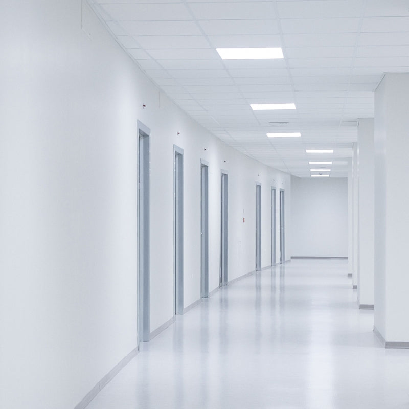 Spectrum LED panel lys 48W CCT 230V 6300 lumen 120° IP20 CRI 80 Hvid 600x600 indbygget eller overflademonteret