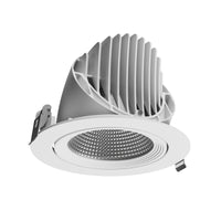 Spectrum LED SILENA 2 indbygget downlight 40W 230V 4000K 5000 lumen CRI 80 50° Hvid IP20 aluminium