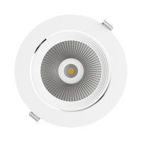 Spectrum LED SILENA 2 indbygget downlight 40W 230V 4000K 5000 lumen CRI 80 50° Hvid IP20 aluminium