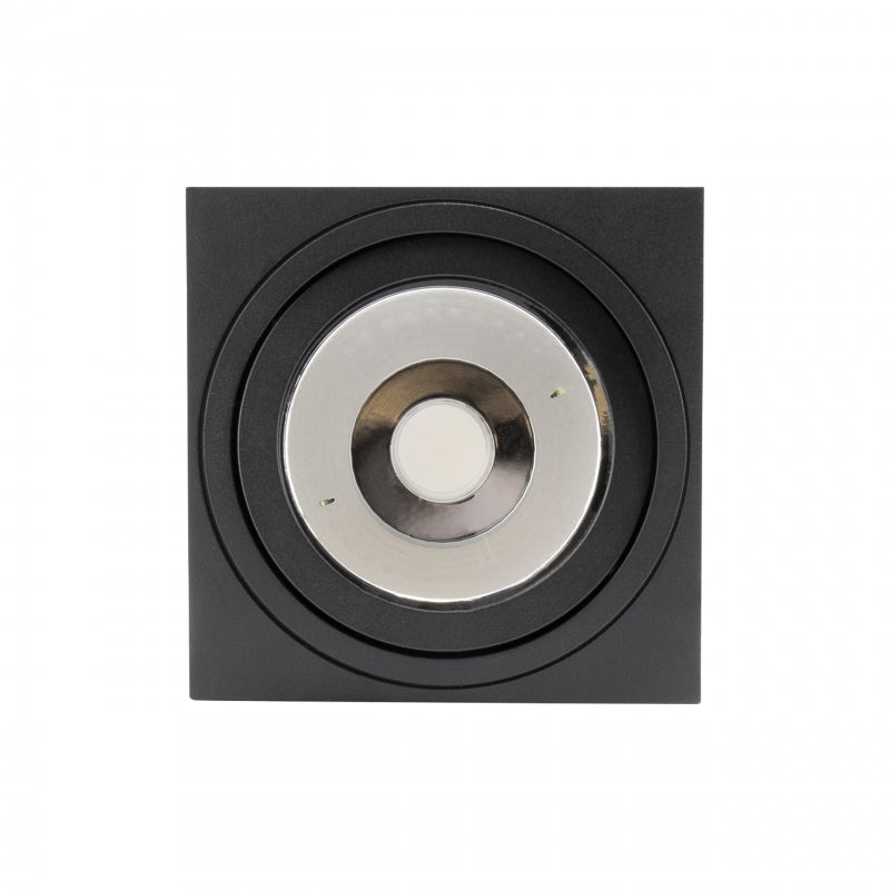 Spectrum MIRORA AR111 GU10 påbygget LED spot Sort justerbar 20W 250V IP20 145x145x85mm