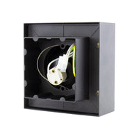 Spectrum MIRORA AR111 GU10 påbygget LED spot Sort justerbar 20W 250V IP20 145x145x85mm