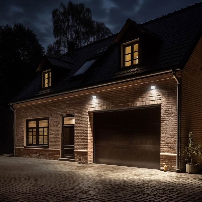 Spectrum NOCTIS LUX 4 LED Projektør 10W 4000K 750 lumen 230V IP65 IK07 Sort Udendørs