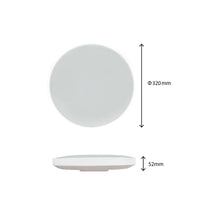 Spectrum NYMPHEA LED loftlampe 24W CCT 230V 3150 lumen 115° IP54 CRI 80 Hvid Sort Rund Overflade