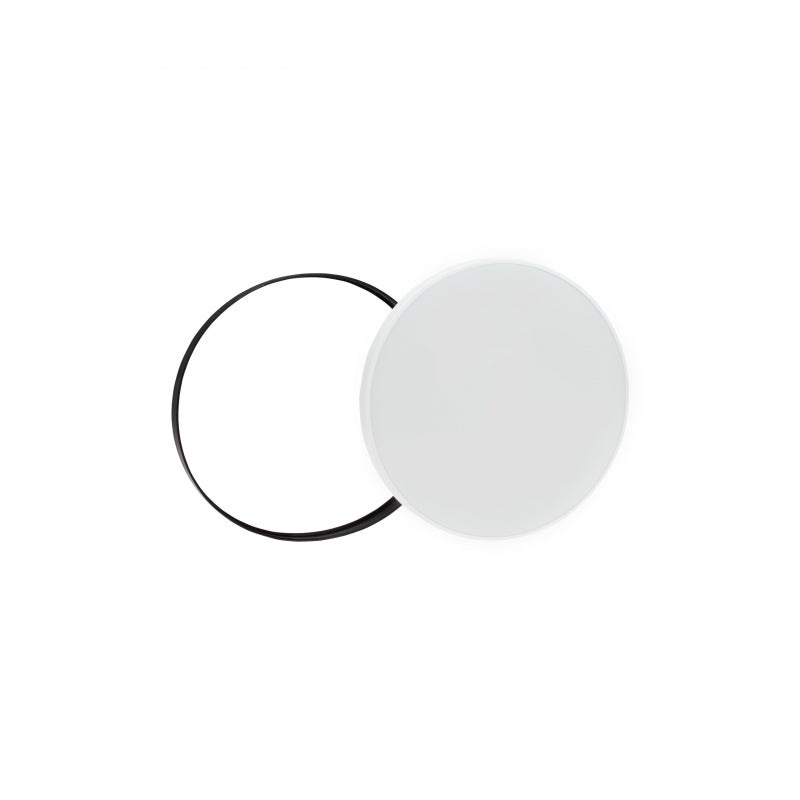 Spectrum NYMPHEA LED loftlampe 24W CCT 230V 3150 lumen 115° IP54 CRI 80 Hvid Sort Rund Overflade