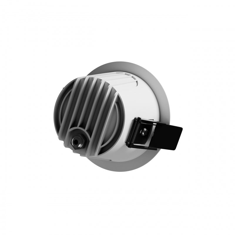 Spectrum ORBITO LED Downlight 10W 4000K 1200 lumen 230V IP44 CRI>90 UGR<19 Hvid Rund Sort Reflektor