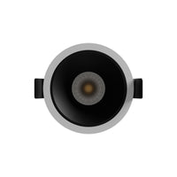 Spectrum ORBITO LED Downlight 10W 4000K 1200 lumen 230V IP44 CRI>90 UGR<19 Hvid Rund Sort Reflektor