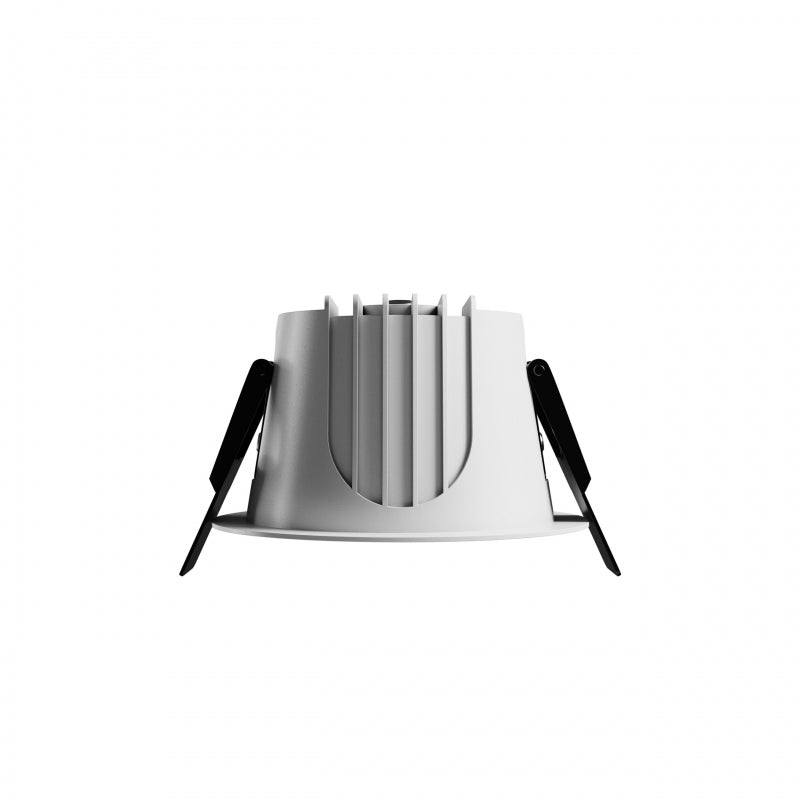 Spectrum ORBITO LED Downlight 10W 4000K 1200 lumen 230V IP44 CRI>90 UGR<19 Hvid Rund Sort Reflektor