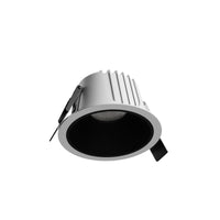 Spectrum ORBITO LED Downlight 10W 4000K 1200 lumen 230V IP44 CRI>90 UGR<19 Hvid Rund Sort Reflektor