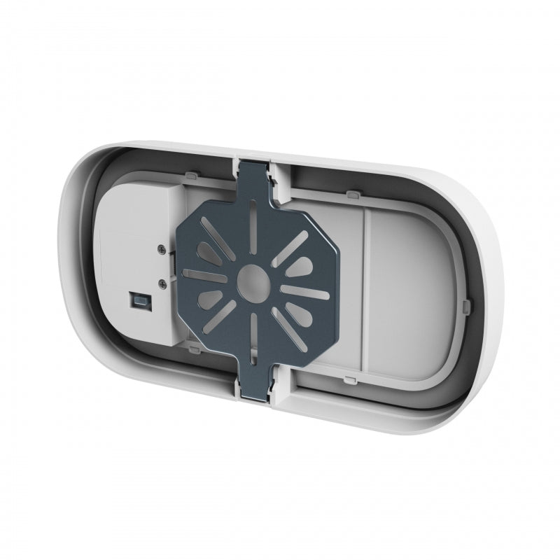 Spectrum PASTILO 15W LED oval påbygget lampe, CCT 230V, 1800 lumen, 120° strålevinkel, IP54 IK10, Hvid
