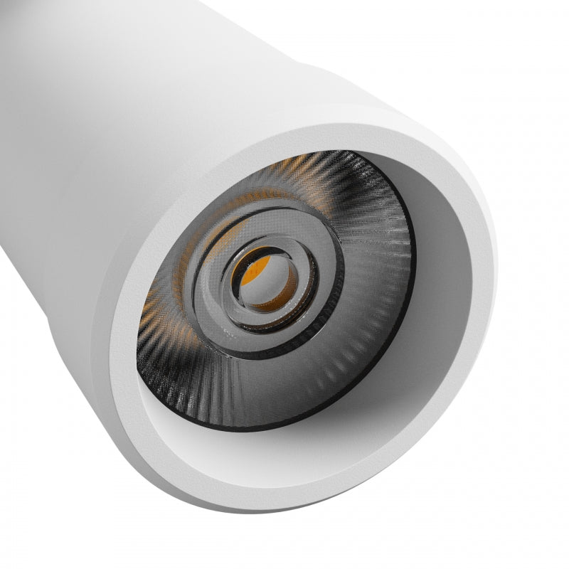 Spectrum PAVA BASIC LED Track Light 20W CCT 230V 3-Phase White 2225 lumens 20-45° IP20 CRI 80