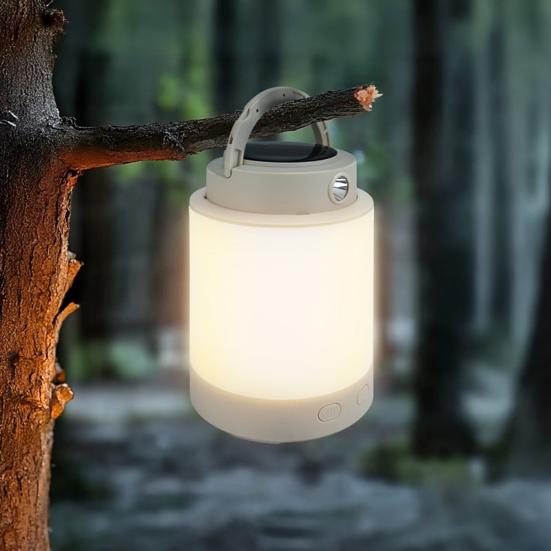 Spectrum SOLARA Campo LED campinglampe 2W 3000K-6500K IP20 USB-C solopladelig powerbank