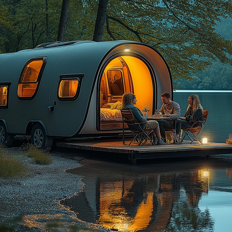 Spectrum SOLARA Campo LED campinglampe 2W 3000K-6500K IP20 USB-C solopladelig powerbank