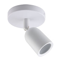 Spectrum SOLIS GU10 LED loftspot, påbygning, 230V, IP20, Hvid, 120x145mm