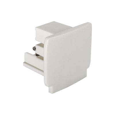 Spectrum SPS 2 LED track end cap White, Aluminum, IP20, 32x35.5x30mm