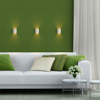 Spectrum SQUALLA G9 LED loft-rørarmatur, overflademonteret, IP20 Hvid Guld, maks. 7W, aluminiums hus