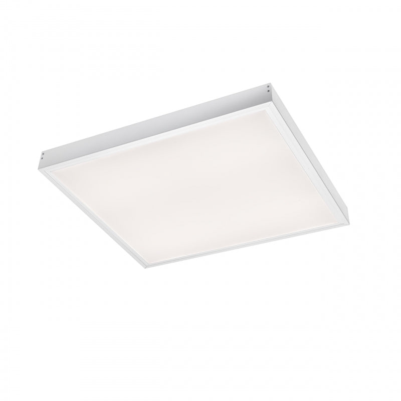 Spectrum overflademonteringsramme til ALGINE LINE og ALGINE PREMIUM 600x600mm LED paneler, Hvid
