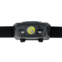 Technik Pandelygte H15 genopladelig LED 300 lumen IP44 med USB Type-C og bevægelsessensor