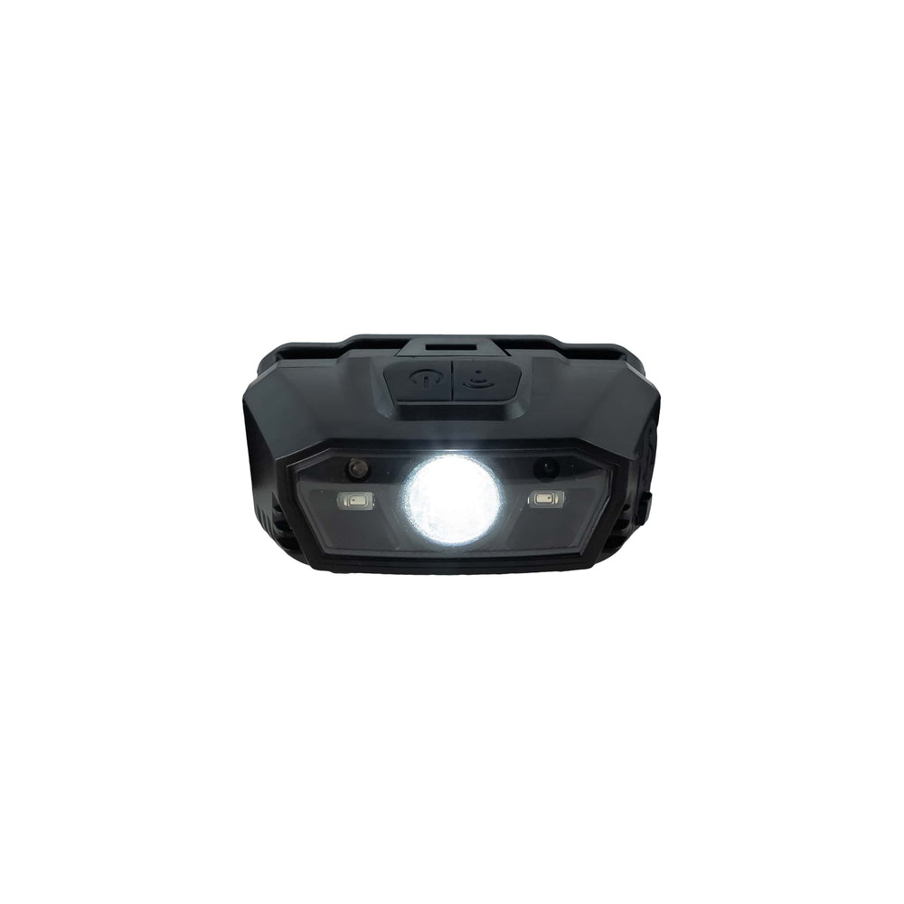 Technik Pandelygte H15 genopladelig LED 300 lumen IP44 med USB Type-C og bevægelsessensor
