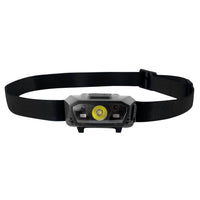 Technik Pandelygte H15 genopladelig LED 300 lumen IP44 med USB Type-C og bevægelsessensor