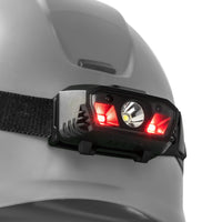 Technik Pandelygte H15 genopladelig LED 300 lumen IP44 med USB Type-C og bevægelsessensor