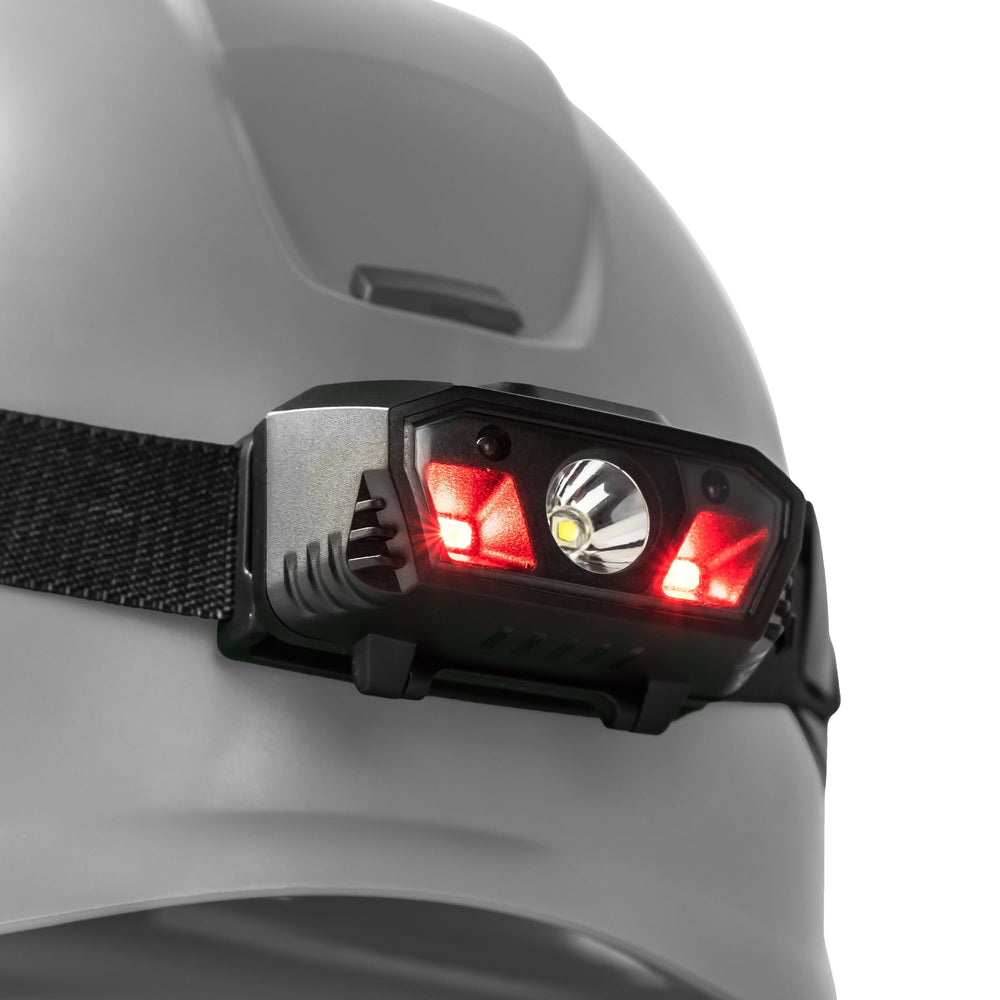Technik Pandelygte H15 genopladelig LED 300 lumen IP44 med USB Type-C og bevægelsessensor