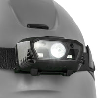 Technik Pandelygte H15 genopladelig LED 300 lumen IP44 med USB Type-C og bevægelsessensor