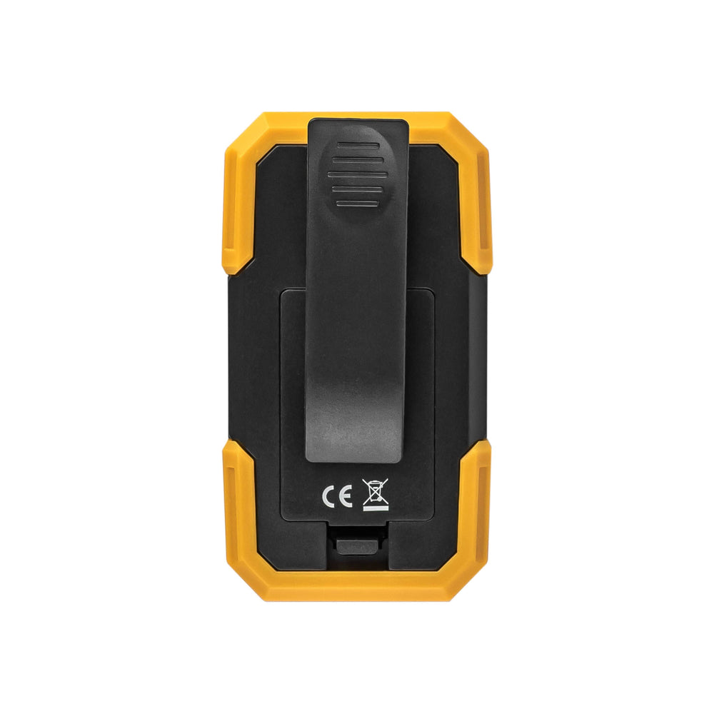 Technik LED lommelygte W20 COB 250 lumen, drevet af 3xAAA, Hvid plastkrop, IPX2 med magnet og clips