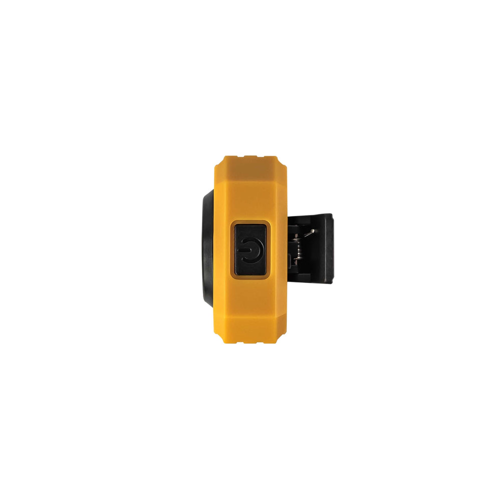 Technik LED lommelygte W20 COB 250 lumen, drevet af 3xAAA, Hvid plastkrop, IPX2 med magnet og clips