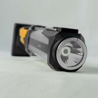 Technik LED Lommelygte W50 COB+XPG 1000 lumen Hvid IP55 med USB Type-C Genopladeligt Batteri og Powerbank