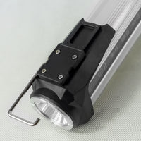 Technik LED Lommelygte W50 COB+XPG 1000 lumen Hvid IP55 med USB Type-C Genopladeligt Batteri og Powerbank