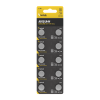 Technik Platinum Alkaline AG13 LR44 A76 357 Knapcellebatteri 1.5V 155mAh B10 Pakke med 10