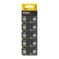Technik Platinum Alkaline Knapcelle AG10 LR54 189 389 1.5V B10 Pakke med 10 til pålidelige små enheder