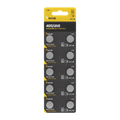 Technik Platinum Alkaline Knapcelle AG12 LR43 186 386 1.5V B10 pakke med 10 til ure og små enheder