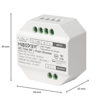 Tsong LED dæmpermodul 300W AC TRIAC, RF 2.4GHz fjernbetjening kompatibel, IP20, 220-240V, CE RoHS
