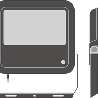 Tsong LED lampe 10.5W 3000K 1521 lumen 220-240V IP20 IK10 CRI 80 Aluminium Mat Guld CE RoHS