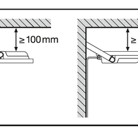 Tsong LED lampe 10.5W 3000K varm hvid, 220-240V, 120° lysvinkel, CRI 80, IP20 IK10 aluminium mat guld, CE RoHS