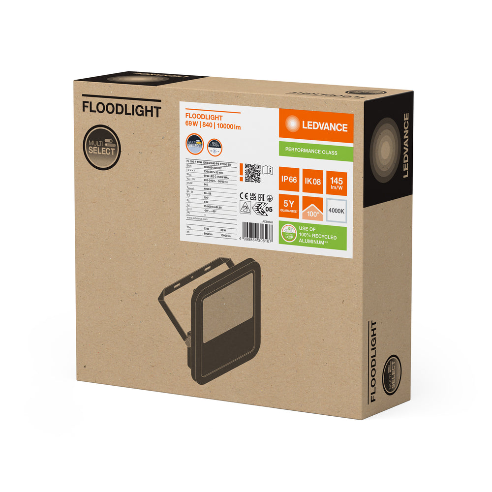 Tsong LED lampe 10.5W 3000K varm hvid, 220-240V, 120° lysvinkel, CRI 80, IP20 IK10 aluminium mat guld, CE RoHS