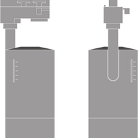 Ledvance LED Railspot D85 Black 25W 1500 lumens 15-55° 3000K IP20 Mechanical Zoom Dimmable Track Light CE RoHS