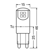 Tsong LED lampe E27 10.5W 3000K 1521 lumen flimmerfri IP20 120° lysvinkel 220-240V CE RoHS