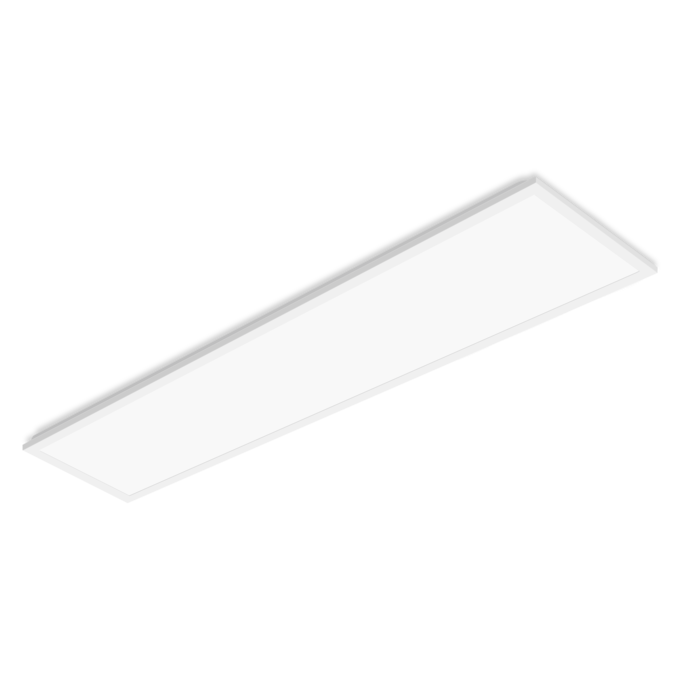 Tsong LED panel 33W 4000K 3630 lumen 120x30cm IP20 CRI 80 Aluminium Hvid til kontorer og skoler
