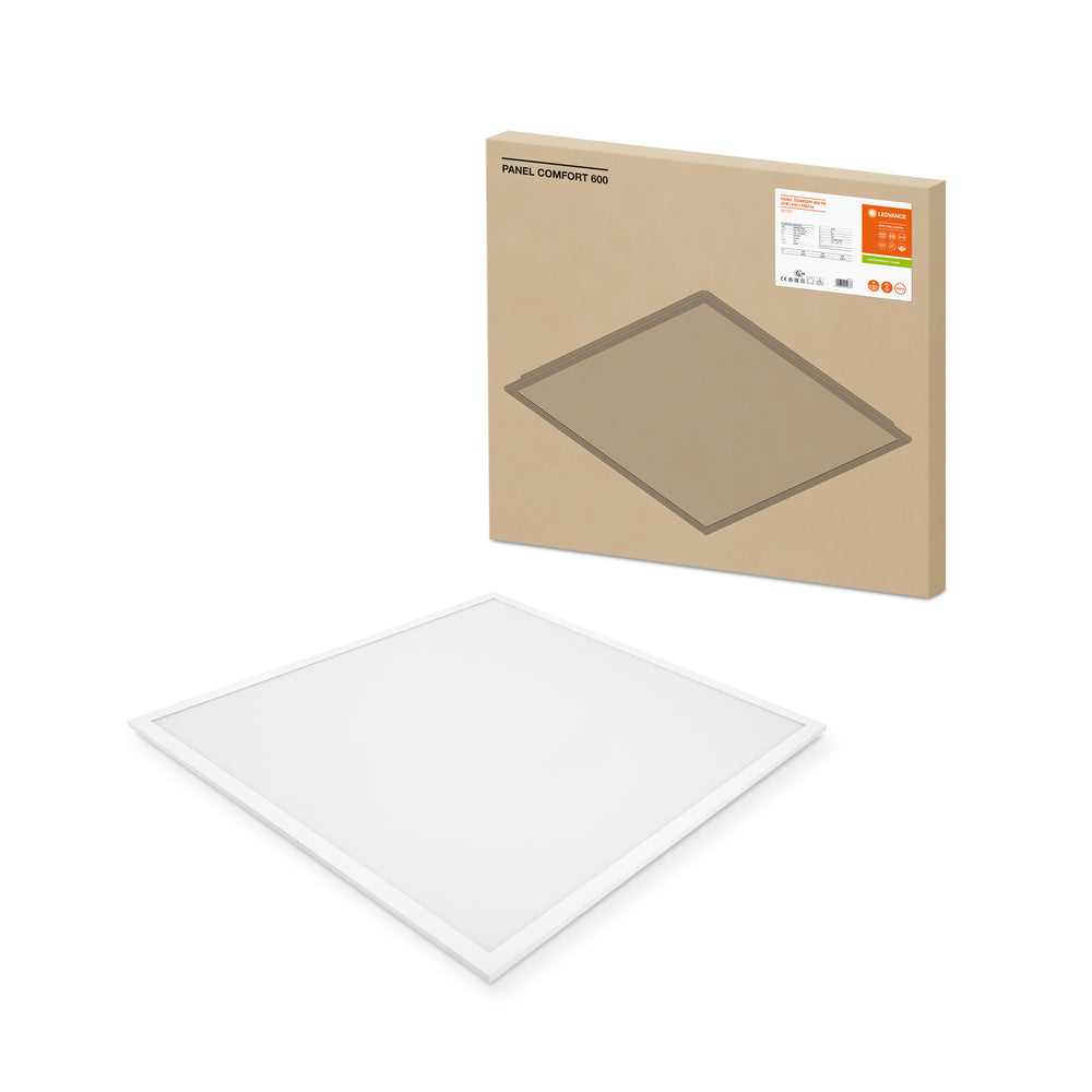 Tsong LED panel 33W 4320 lumen 4000K 230V IP20 CRI 80 aluminium hvid 60x60cm comfort serie