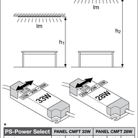 Tsong LED Panel 60x60cm 33W 3000K 1521 lumen IP20 CRI 80 Aluminium Mat Guld CE RoHS