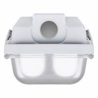 Tsong LED rørarmatur 120cm IP65 vandtæt til dobbelt LED rør, aluminium mat guld finish