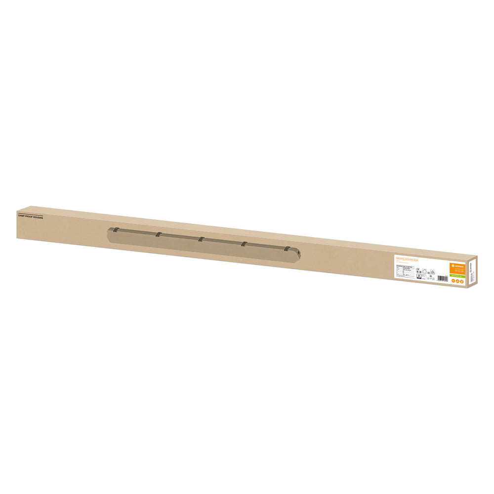Ledvance LED Tube Fixture 120cm, IP65 Waterproof Housing, 220-240V, Matte Gold Aluminum, for Single LED Tube
