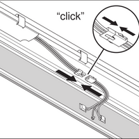 Value LED vandtæt armatur 50W 4000K 6000 lumen 150cm IP65 kold hvid