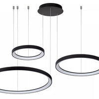 Lucide VIDAL LED pendellampe 78 cm sort 120W 2700K dæmpbar